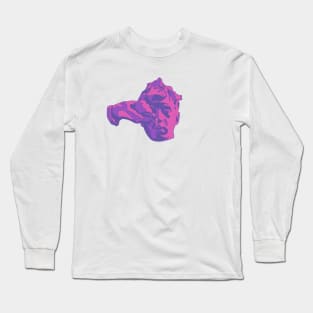 Glass Animals Purple Touch (Head Only) Long Sleeve T-Shirt